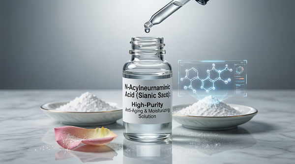 N-アセチルノイラミン酸（シアル酸）：高純度アンチエイジング＆保湿ソリューション